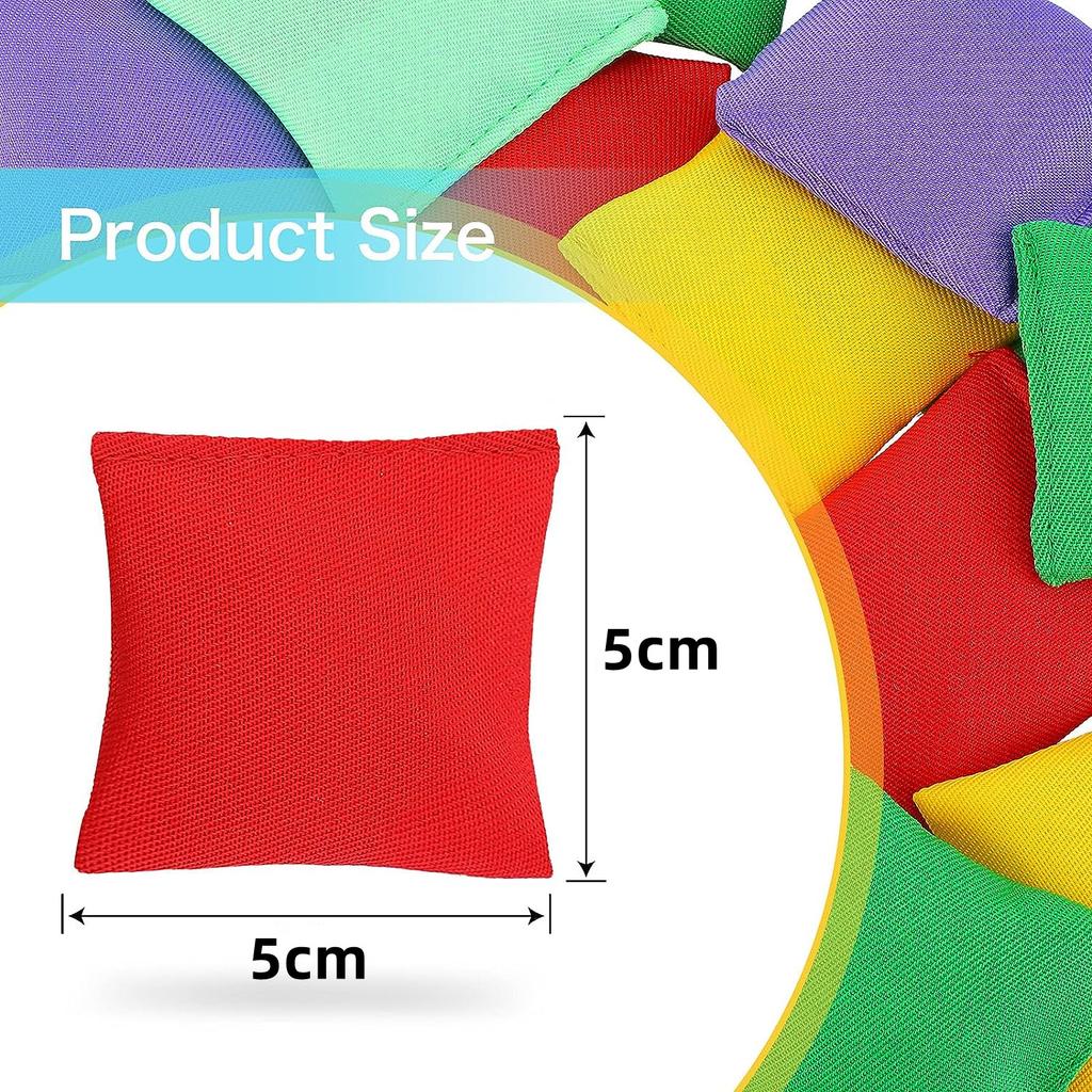 Sandbag Game Toss Tossing Kids Outdoor Mini Cornhole Beanbags Toy Games Supplies Props Beanbag Hole Hand Toys Sports Family Sand