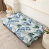 Stretch Futon Cover Armless Sofa Slipcover Folding Sofa Bed Couch Cover Washable Furniture Protector for Sofa Without Armrest