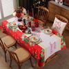 Tablecloth 1PCS Waterproof and Grease Proof Dining Table Upholstered with Polyester Fabric