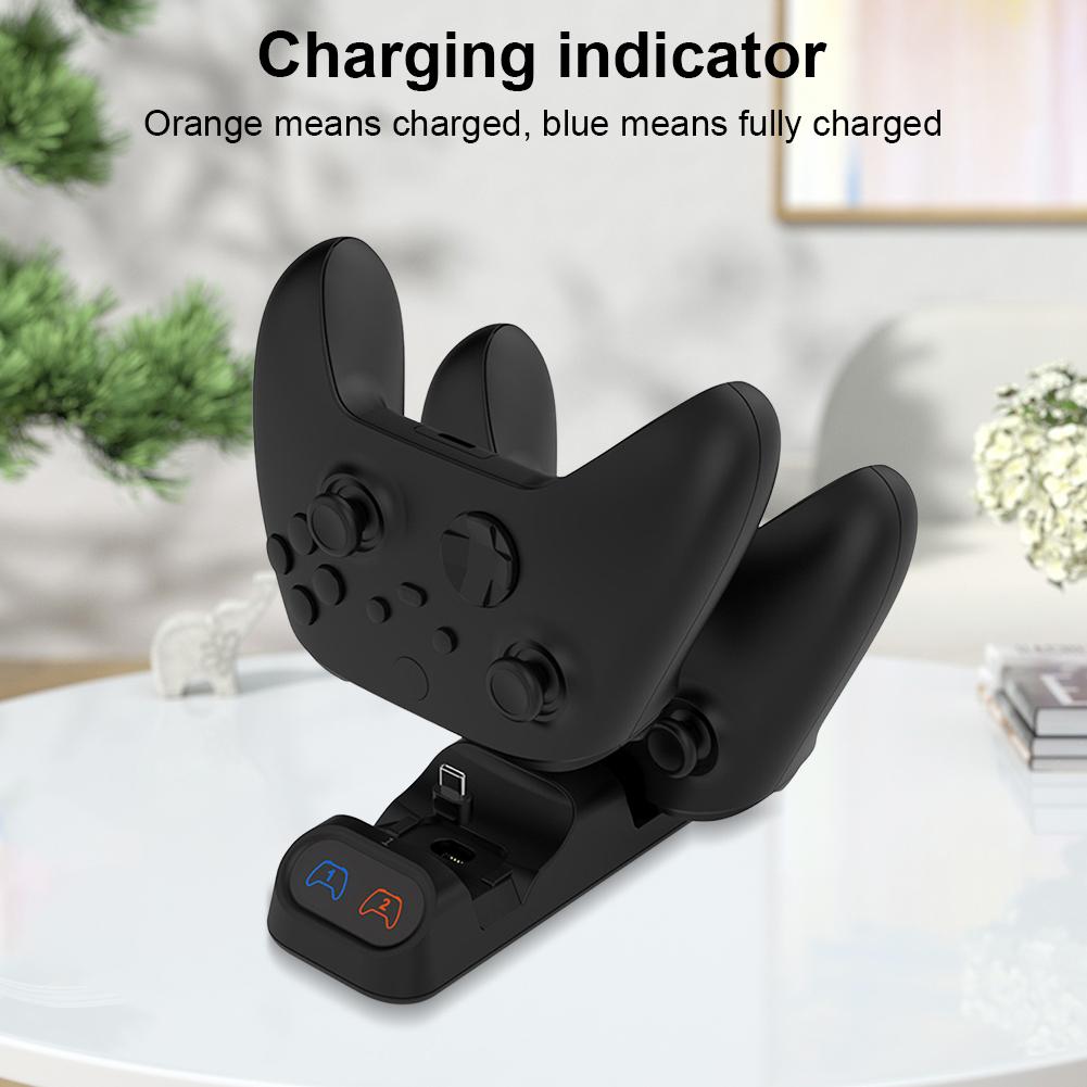 For Switch Pro Controller Charging Dock Type-C Controller Charger Dock Charger Stand for PS5/Xbox Series S/X Controller Charging