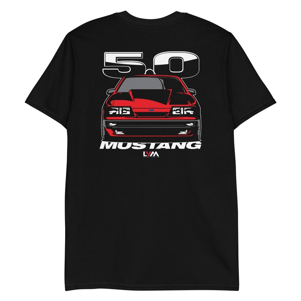 

Foxbody 5.0 Ford Mustang 4 Eye Red T-Shirt S