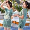 Swimsuit Female Student Korean Version of The Sexy Split Bikini Three-piece Conservative Slimming Plus Size Swimsuit