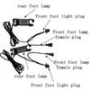 Car Interior LED Footwell Light Foot Lamp with Cable Wire Harness For PASSAT 3G B8 Golf 7 MK7 Tiguan 2017 5GG947409 5GG 947 409
