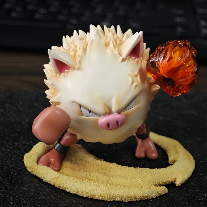 Bkm Elf Anime Figure Trendy Play Birthday Gift Primeape Wild Edition Pokemon Gk Statue Model Collection Ornament Boys Toys Gifts