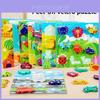 Wooden Animal 3d Puzzle With Magic Tape For Toddler Early Education And Brain Development