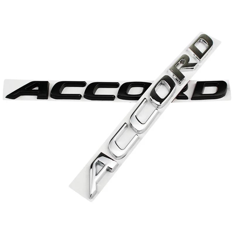 APH1 Metal 3D Car Sticker Side Fender Badge Rear Trunk Emblem Decal Styling for Honda Acoord Logo 10th 11th 8th 2024 2023 Accessories
