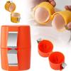 1 Stück Neuer Eierköpfer Schalenabschneider Schläger Roheierknacker Separator Filter Eieröffner Gelb/Orange/Rosarot Küchenbackwerkzeuge