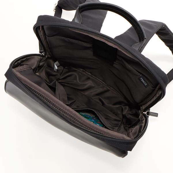 Backpack Belt Square Backpack 2004203 Black [Isaac] (10)