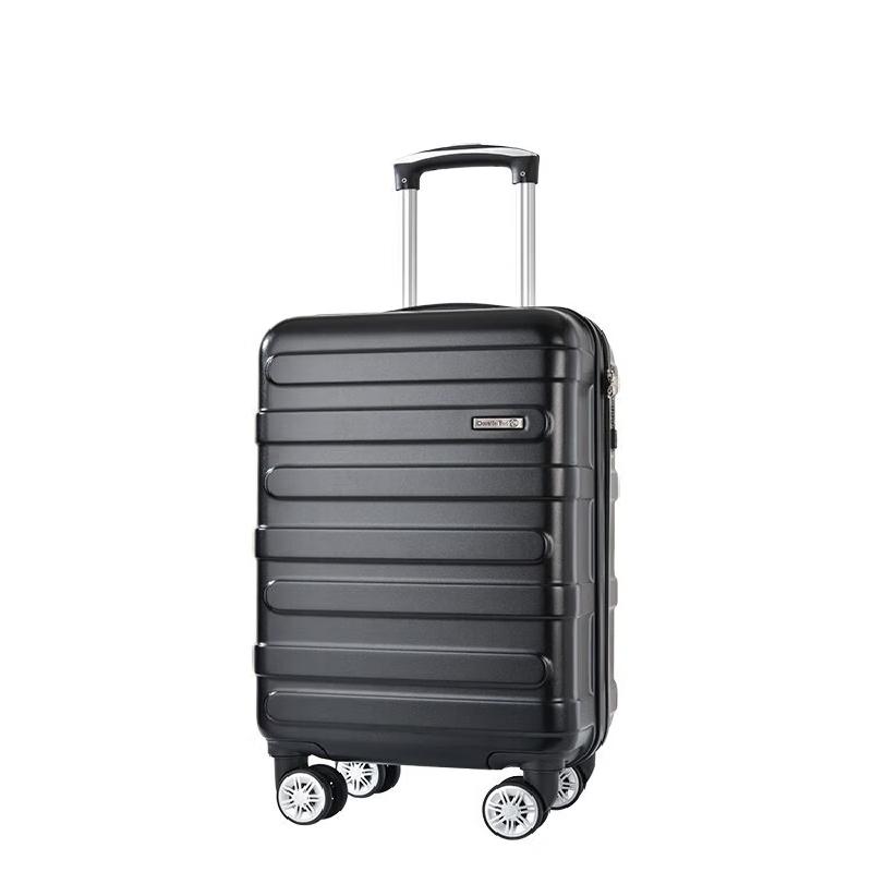 Oceania Kangaroo DS-R010 20-inch Striped Spinner Luggage
