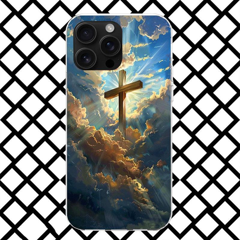 Jesus Bible Phone Case for iPhone 17 Air 16 16E 15 14 Plus 13 Mini 12 11 Pro Max 7 8 + SE 2020 Soft Cover Fundas 17 Air 16 16E 1