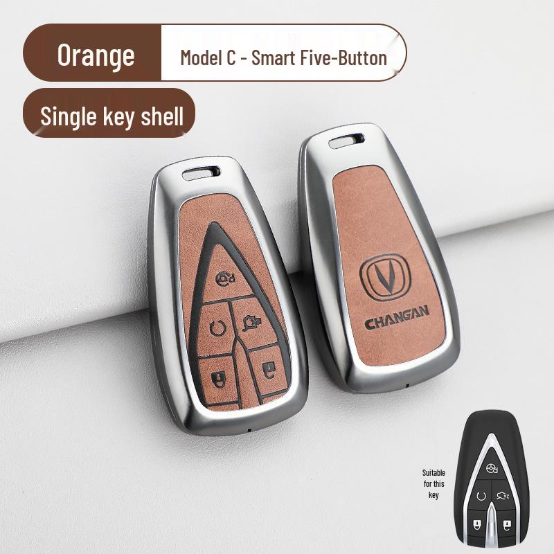 Changan Nuomi Corn Key Case: Lumin Square Candy Car Key Shell for Men & Women