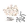 10Sets Wood Joints Connectors For Handmade Bear Craft Children Kids Toy Diy Scrapbooking Manual Handicraft Accessory