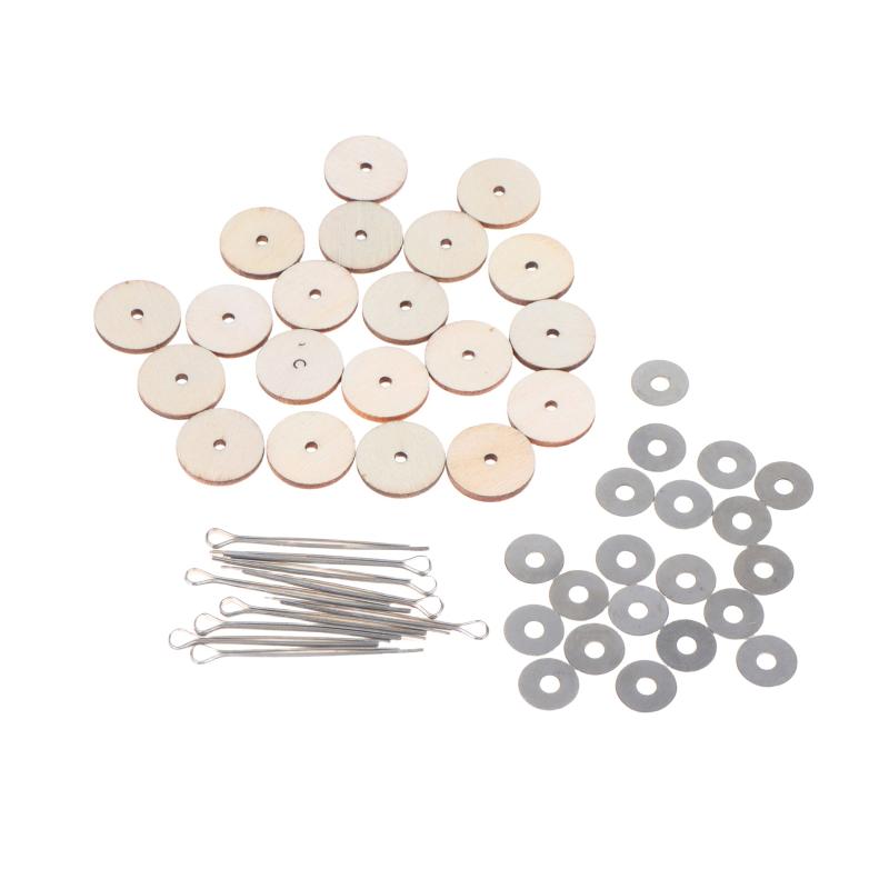 10Sets Wood Joints Connectors For Handmade Bear Craft Children Kids Toy Diy Scrapbooking Manual Handicraft Accessory