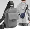 Unisex Chest Bag Simple Storage Bag Lightweight Travel Small Backpack Crossbody Bag Fashion Casual Single Should Bags