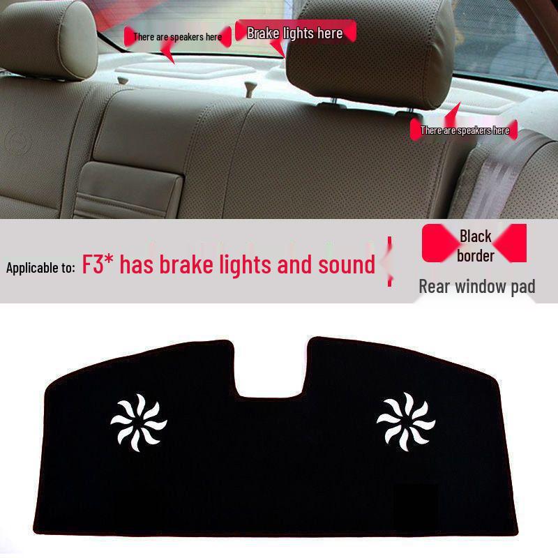 

BYD F3 Dashboard Anti-glare Sunshade Mat - Dustproof Interior Decor 2016-2020 F3
