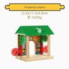 Wooden Train Track Scene Building Accessories Cave Tunnel Compatible with Thomas Tank Engine Track Toys Ages 3-6