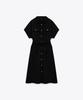 Marie Claire Linen Collared Belted Dress (Mafbop21Mbk)