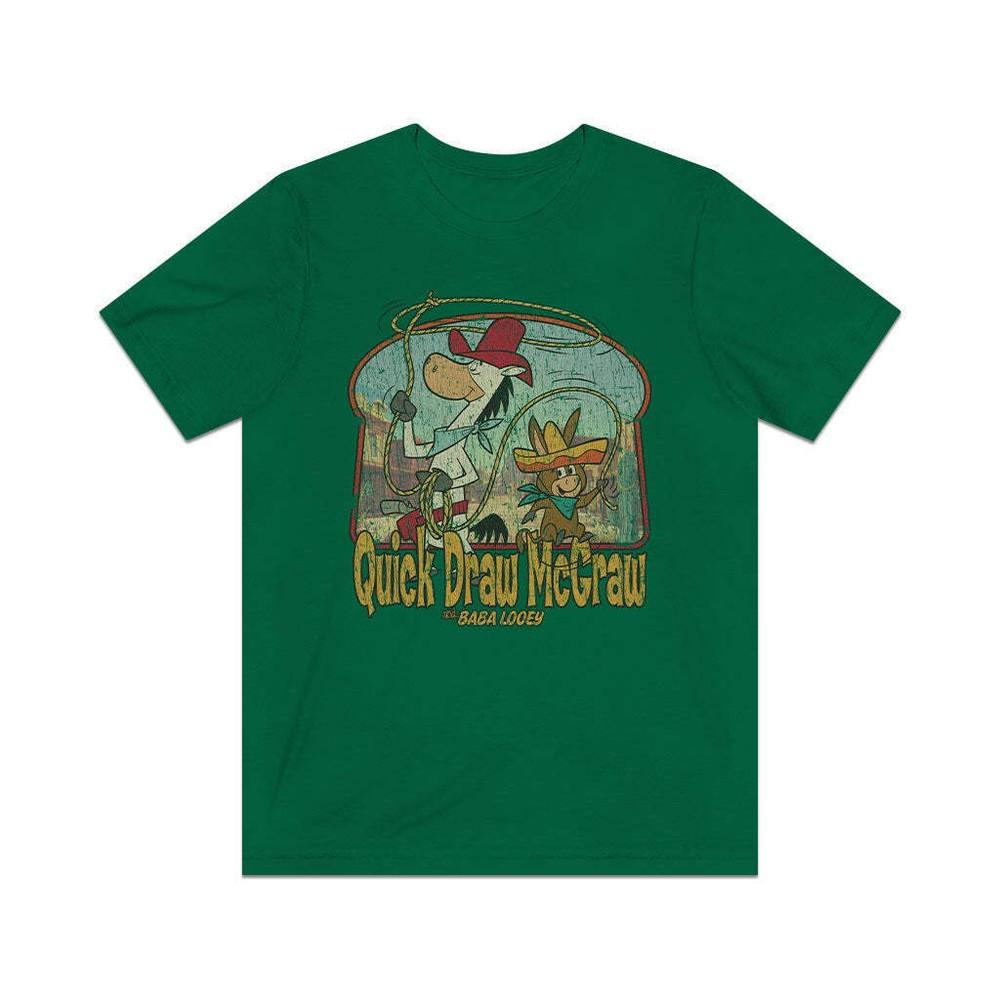 Quick Draw McGraw Roping Team 1959 Vintage Men s T-Shirt Unisex T-Shirt XXXL