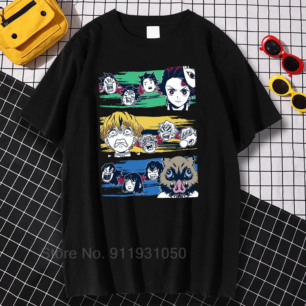 Demon Slayer Graphic Tops Tees Harajuku 