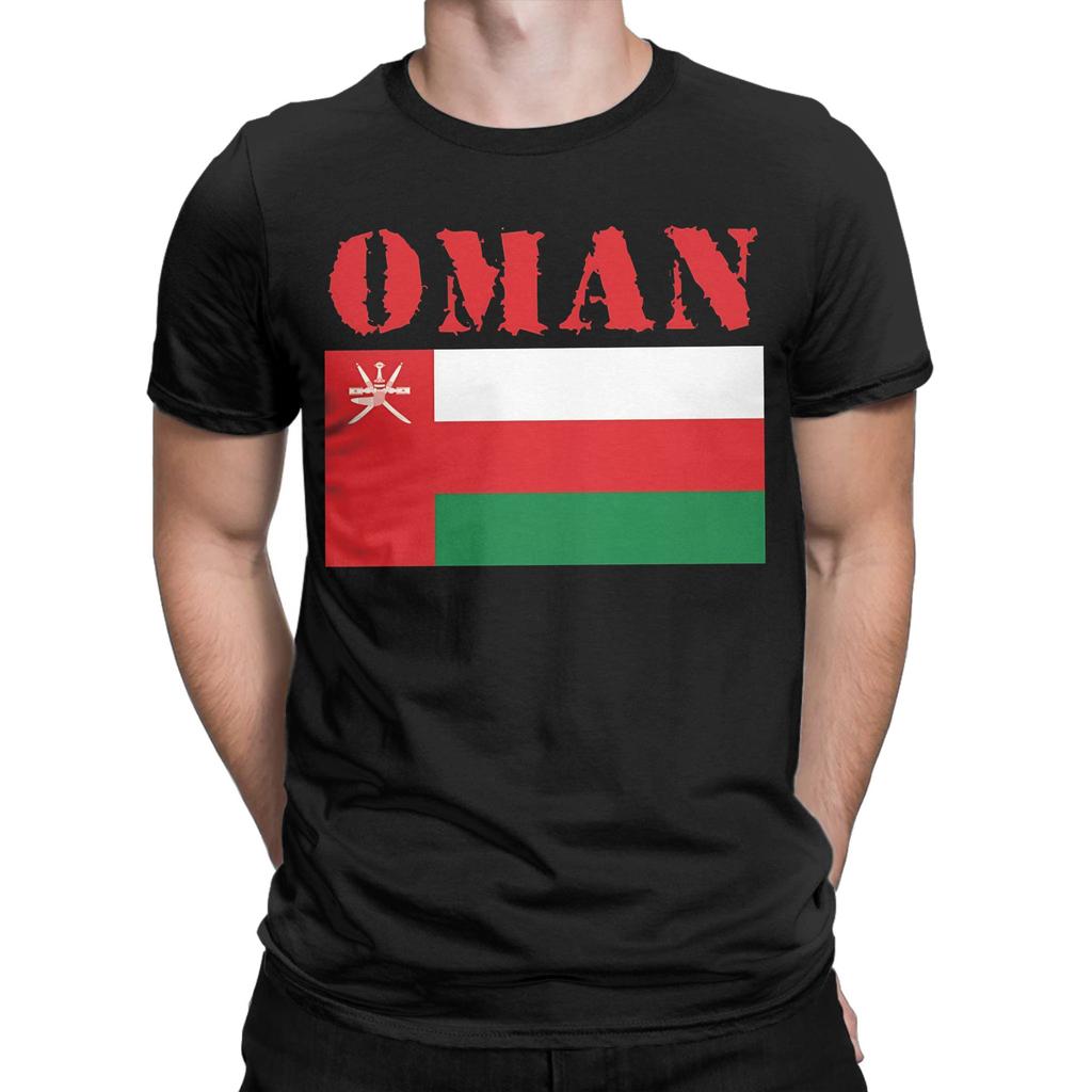 Streetwear T-shirt Zomer Oman Vlag Populaire T-shirts Katoenen T-shirt voor Heren Y2K Leuk Grote Maten 6XL Korte Mouw Kleding
