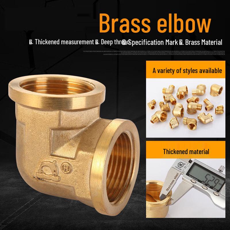 Copper Threaded Elbow Adapter
