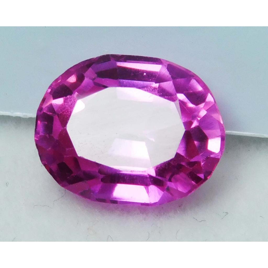 4.69 Ct Natural Flawless CEYLON SAPPHIRE Pink CERTIFIED Oval Cut Loose Gemstone