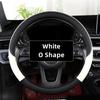 Universal Car Steering Wheel Cover For 37-38Cm Steer Wheel Faux Leather Breathable Car Wheel Cover Interior Auto Accessories