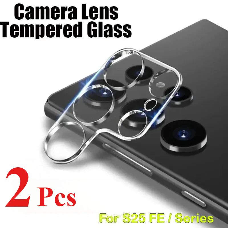 1-3pcs HD Camera Protector for Samsung Galaxy S26Ultra Edge Pro S25Plus S24 S23 Anti-scratch Full Cover Lens Tempered Glass Film