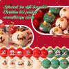 Christmas Ball Candles Toile Chinoiserie Vintage Christma Gifts For Women Rustic Candle Xmas Candles Ornament Holiday Table Decor Gift