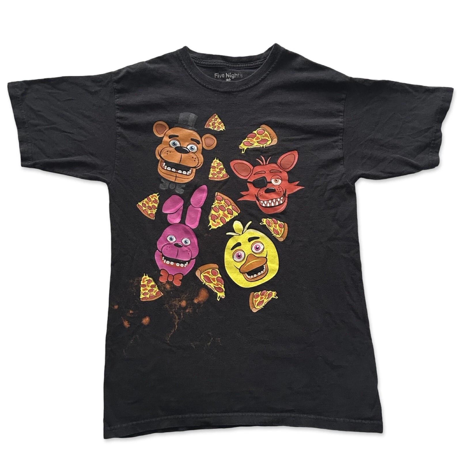 Five Nights at Freddy’s Pizza Halloween Shirt Size S 4XL