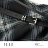 ELLE French Plaid Chiffon A-line Skirt