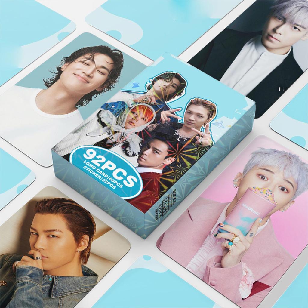 92pcs Photocard Sticker Set Includes Multiple Designs Various Sizes Collectible Cards for Fans and Collectors Suitable for Decoration and Collection