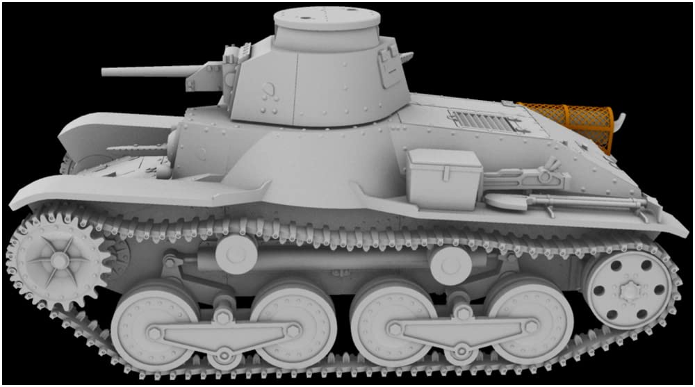 IBG 1/72 Scale Japanese Army Type 95 Ha-Go Light Tank, North Manchuria Type, Plastic Model Kit PB72089