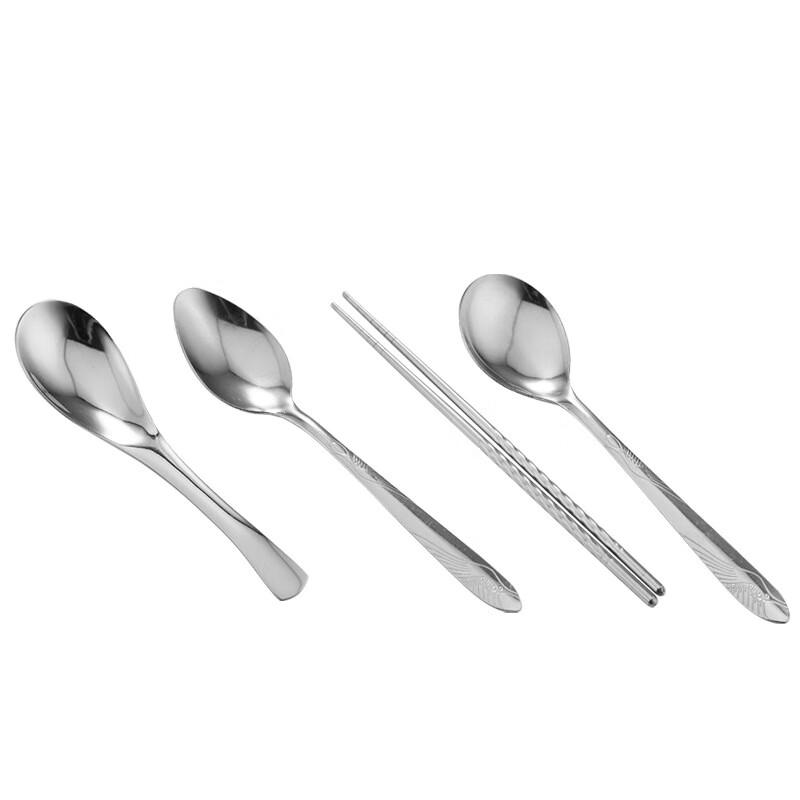 Wuhe 304 Stainless Steel Round Spoon Set