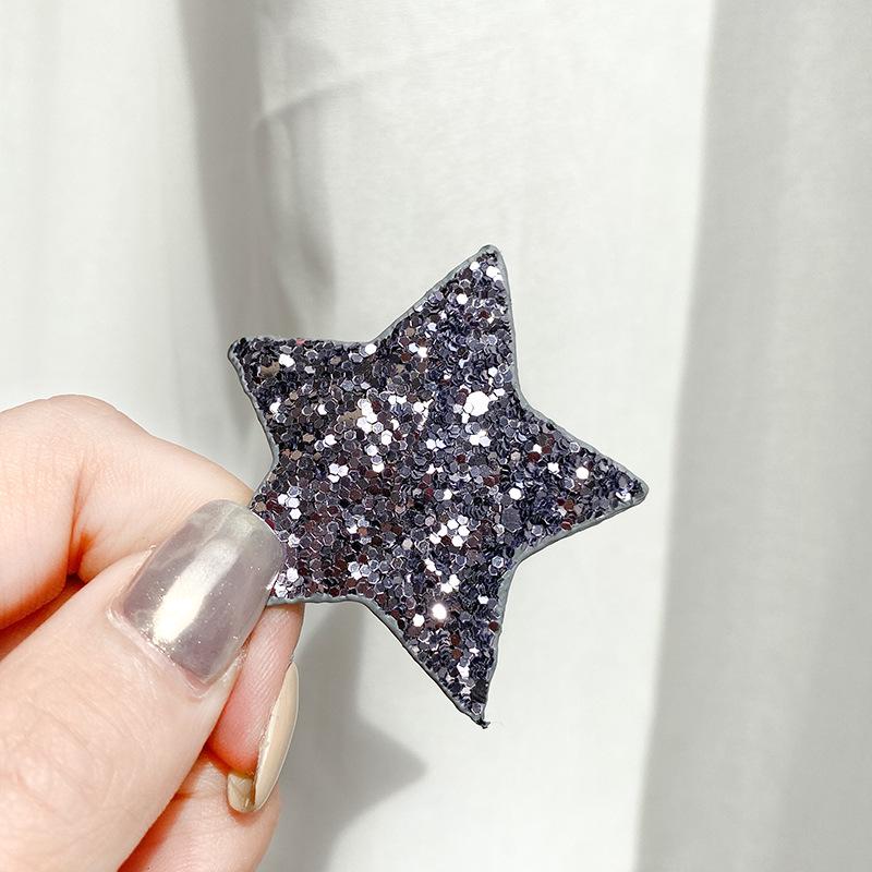 Su Xia Korean Style Glitter Star & Heart Hair Clips for Women & Children