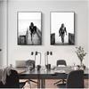 Black & White Picture Fashion Home Decor Poster Sexy Girls Canvas Print Surf Wall Art Smoking Painting