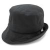 Bucket Size Black X Black [Zaction] Moisture-wicking, Quick-drying Hat, M,