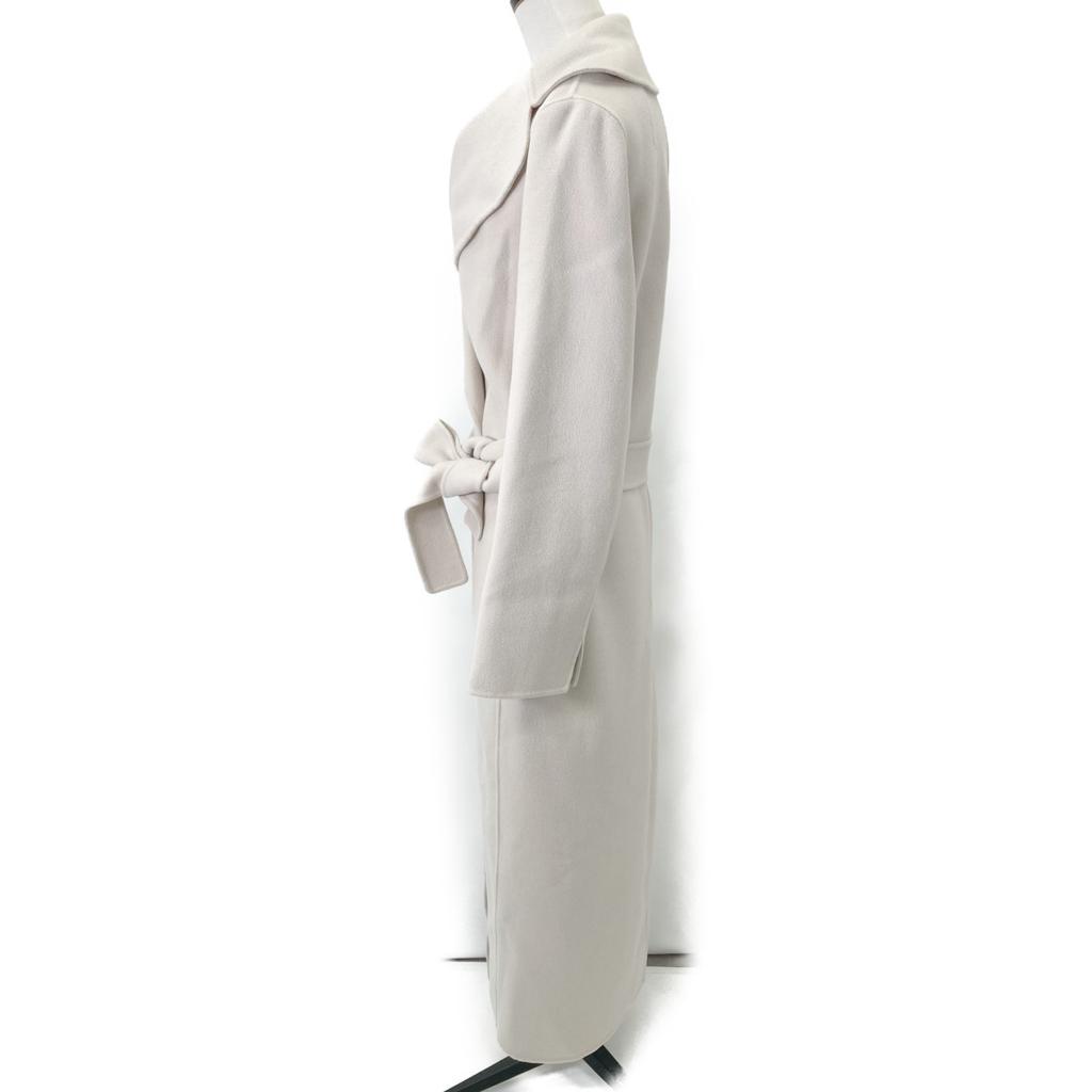 Max Mara In Good Condition 901614136 CUCITO AMANO Wool Coat 34 IvoryUsed