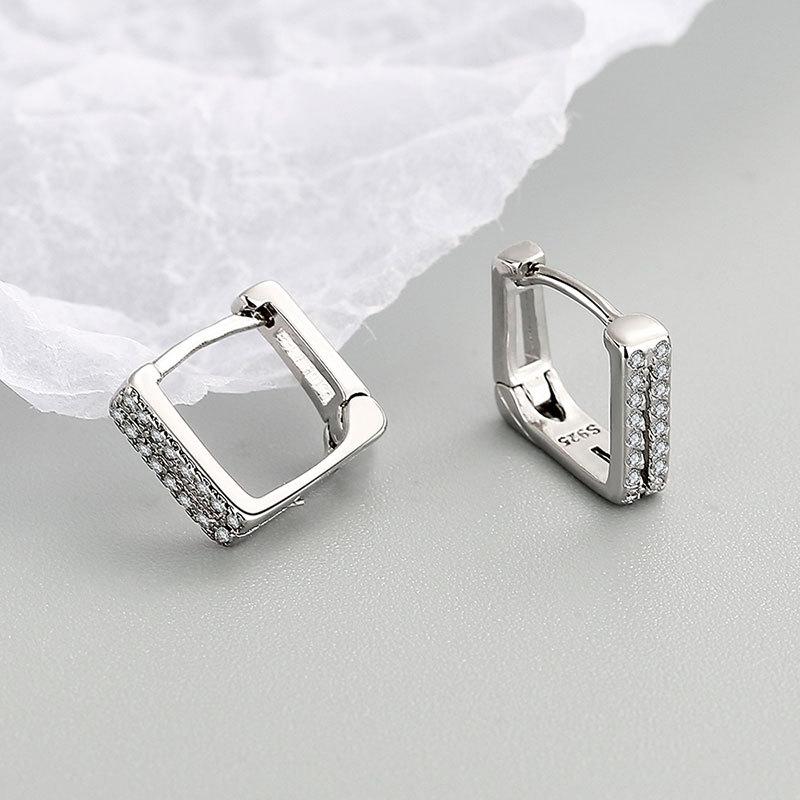 

Серьги-капли Lindon из медного сплава с цирконом, серьги-капли для женщин, подарки на свадьбу серебряный