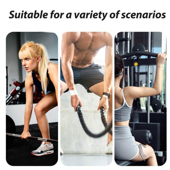 1 Pair Cat Paw 4-Finger Anti-Slip Workout Grips Faux Leather Palm Protection Weight Lifting Dumbbell Deadlift Pull-Up Grippers Gym Training