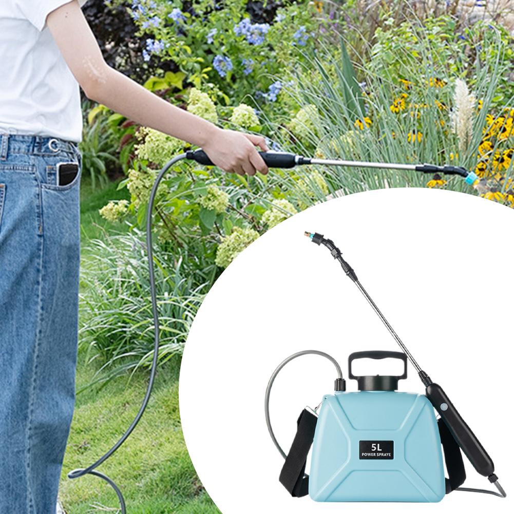 5L Agricultural Electric Sprayer 2 Modes Electric Plant Sprayer 1800mAh/2400mAh Garden Irrigation Sprinkler Garden Watering Tool