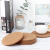 10PCS Cork Coaster for Drink, 90mm/3.54inch Round Absorbent Reusable Cork Mats Blank Coasters for Wine Glass Cup Mug DIY Crafts