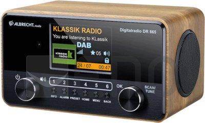 Albrecht DR 865 Digital Radio 14W Brown