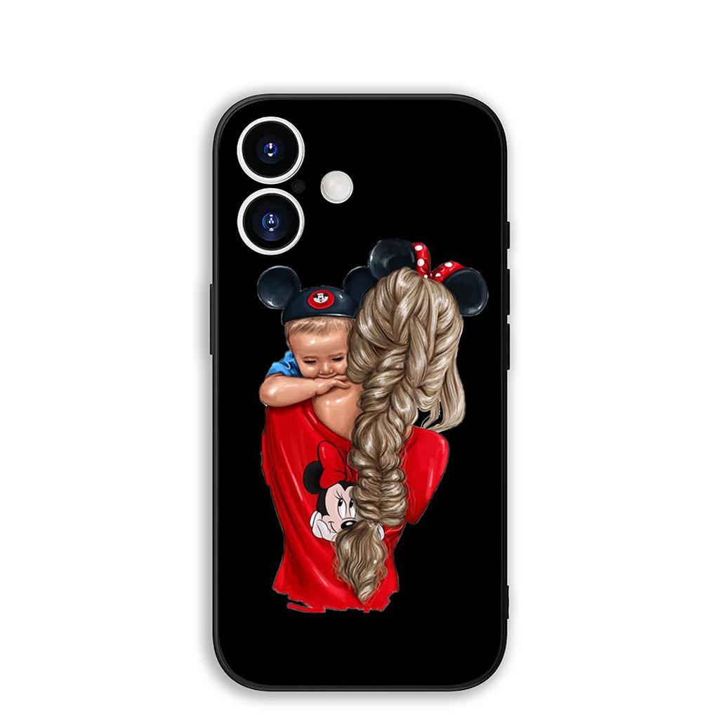 Cover for Samsung Galaxy A56 A26 A36 A10 A20 A30 A31 A32 A50 A55 A52 A53 A33 A12 A14 Phone Case Baby Girl Mom Family Boy Woman