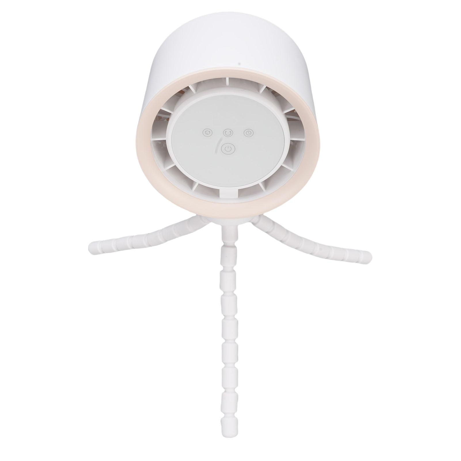

Battery Operated Stroller Digital Diaplay 360 Degree Oscillation Fan Tripod Clip On Flexible Fan 4000mAh