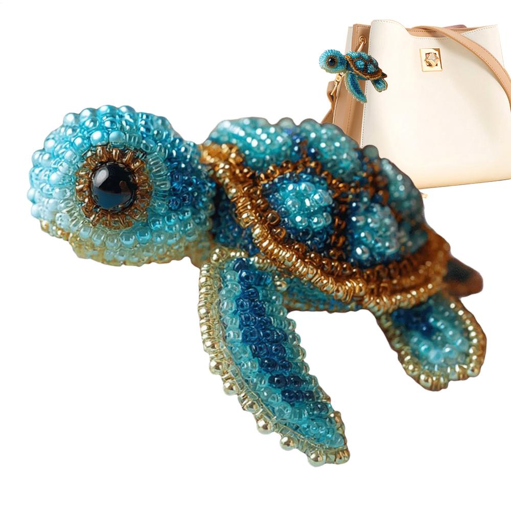 Perlenstickerei-Set Tiere Stickerei-Set für Anfänger 3D-Bastelprojekte Schmuckornamente für Heimdekoration Hobbykurse Feiertag