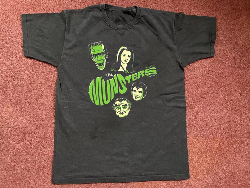The Munster Black Cotton All size S-5XL Unisex Shirt rare OM488 Unisex T-Shirt S