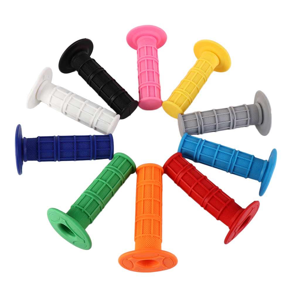 Anti-Slip Pit Dirt Bike Motorbike Handle Bar Motorcycle Handle Grips Soft Rubber Brake Hand Grips