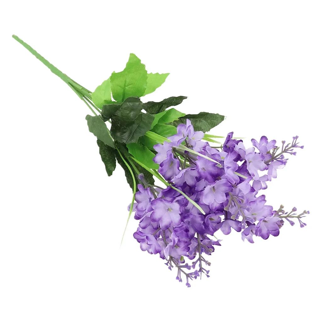 5 Heads 33cm Artificial Hyacinth Flowers Fake Hyacinth  Stem Art Photo Props Decorations For Wedding Party Office Home Decor