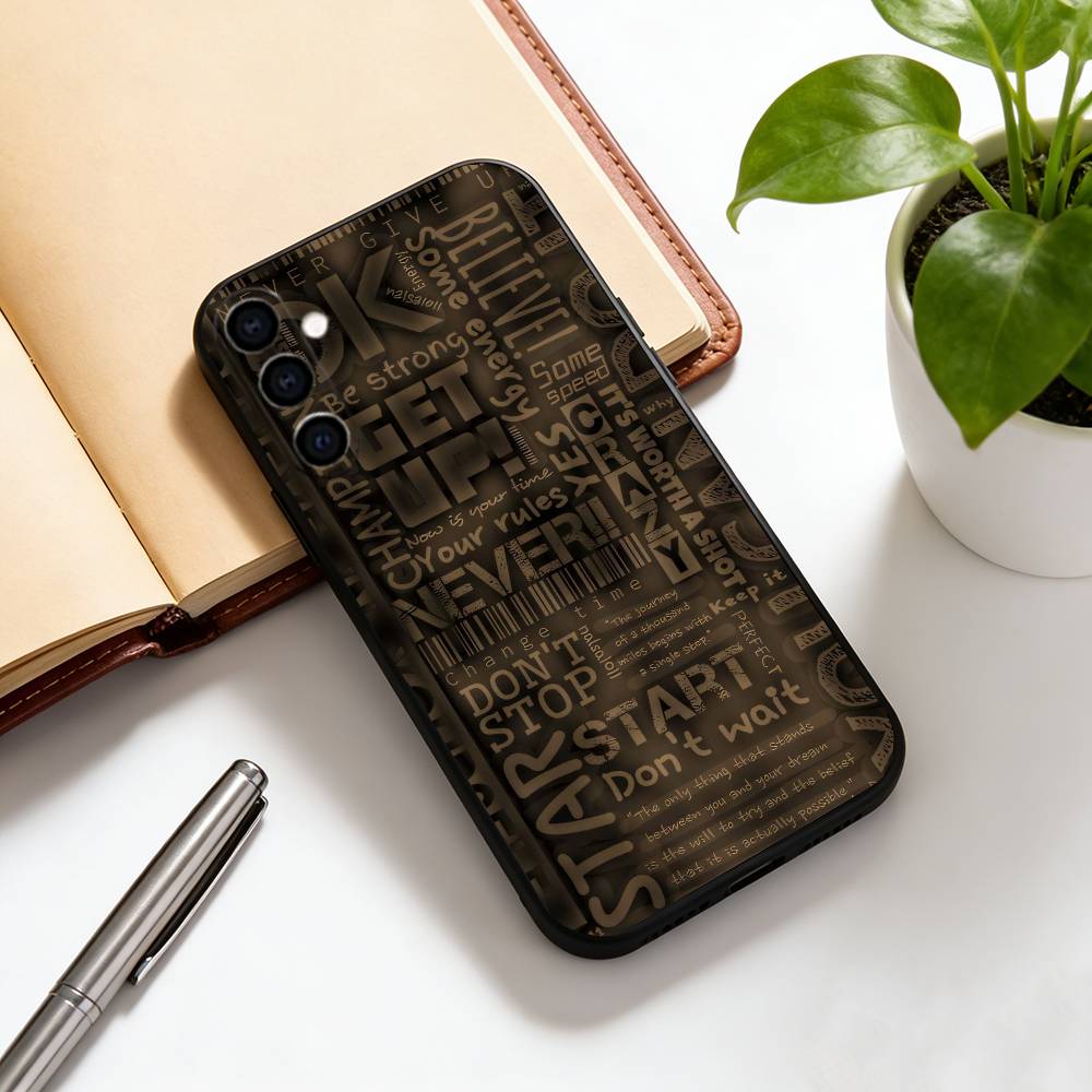 

Collage Style Phone Case For Samsung Galaxy A73,A72,A71,A70,A53,A52,A51,Others Soft Black Cover Samsung a32 4g